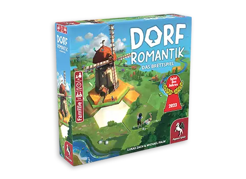 Produktgrafik des Brettspiels Dorfromantik - Das Brettspiel