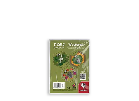 Produktgrafik der Brettspiel-Erweiterung Wetterau für Dorfromantik - Das Brettspiel